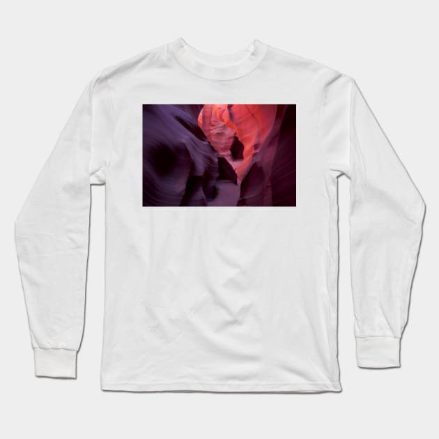 Antelope Canyon Long Sleeve T-Shirt by dawn2dawn